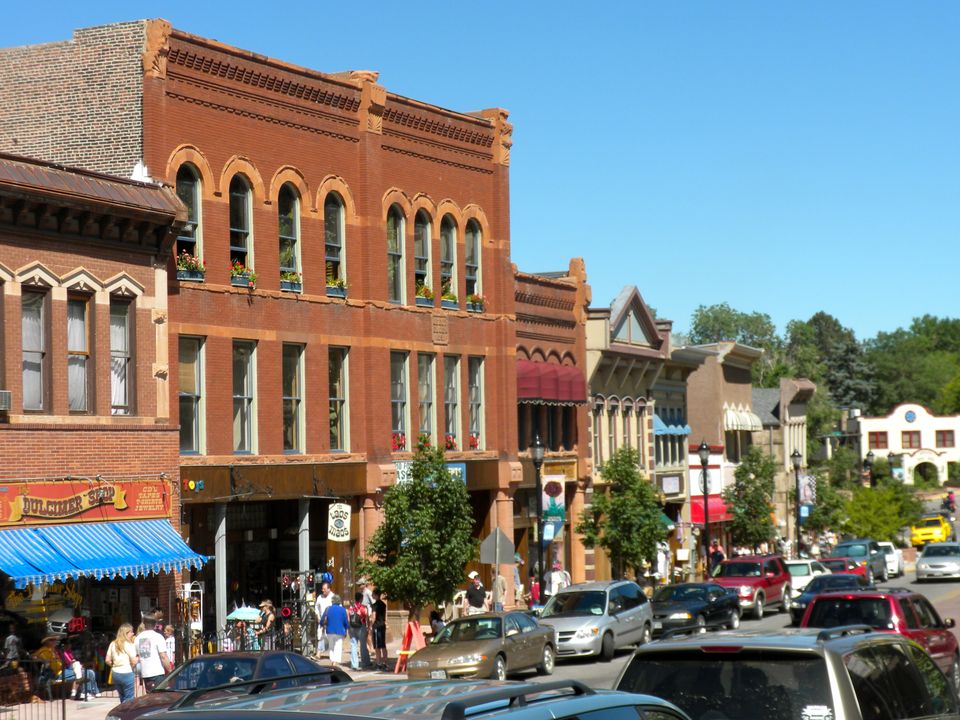 The 700 block of Manitou Avenue in Manitou Springs